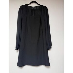 taylor long sleeve satin skirt sweater dress Taylor Women's Satin Twofer A-Line Sweater Dress